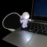 спейсмен астронавт soondar с гибким usb-фонариком: инновационное освещение для ноутбука pc notebook - горячая распродажа! логотип