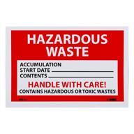 nmc hw19 hazardous container hazardous logo