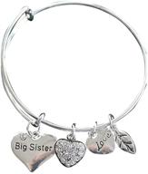 👭 infinity collection big sister bangle bracelet: exquisite sister jewelry for big sisters logo