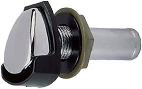 img 2 attached to Перевод на русский язык заголовка продукта: "Perko 0506DP4CHR: Хромированный воздуховод для топливного бака с защитным элементом из черного полимера для шланга диаметром 5/8 дюйма - эффективное решение для вентиляции топливного бака".