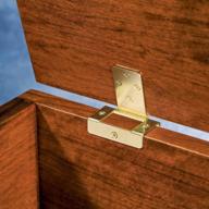 🔧 no-mortise chest hinge: simplify your diy projects with easy installation logo