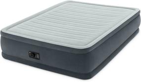 img 4 attached to 🛏️ Intex Comfort Plush Elevated Airbed with Built-in Electric Pump and Dura-Beam Technology