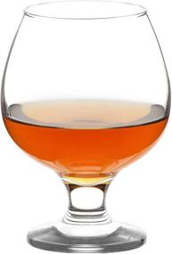 img 4 attached to 🥃 Optimized for Search: 6-Piece Whiskey Snifters Set - Classic Glassware