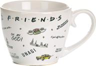 ☕ enjoy your coffee with classic friends tv show sayings - 8 oz mug logo