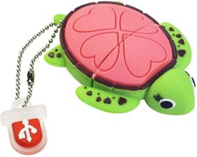img 4 attached to LEIZHAN Cartoon Tortoise Computer Pendrive