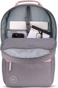 img 1 attached to 🎒 Efficient and Stylish: Simple Modern Backpack with Spacious Laptop Compartment