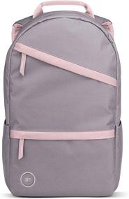 img 3 attached to 🎒 Efficient and Stylish: Simple Modern Backpack with Spacious Laptop Compartment