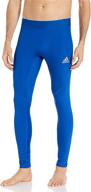 ๐ adidas men's alphaskin sport long tight training pants logo
