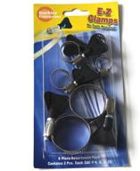 🔧 koehler enterprises ez01b ez clamp blister pack - 6 piece set: sae sizes 4, 6 & 20. no tools needed! logo