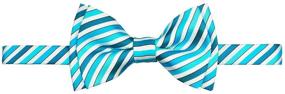 img 2 attached to 👔 Stylish Retro Stripe Pre Tied Boys' Accessories and Bow Ties by Retreez: Ideal for a Classic Look!