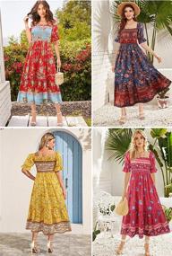 img 2 attached to Stylish Summer Bohemian Vintage Vacation Women's Clothing: Explore the Latest Collection!