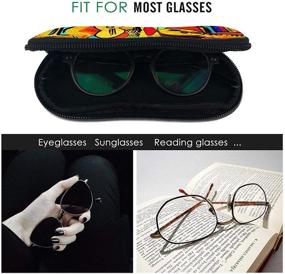 img 1 attached to Colorful Sunglasses Portable Glasses Children Men's Accessories in Sunglasses & Eyewear Accessories