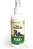 🐶 flea + tick repellent spray by pet naturals of vermont - 8-ounce logo