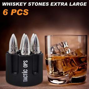 img 3 attached to 🥃 Bourbon Stones Stainless - Bullet-shaped