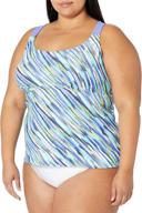 👙 monsoon sunburst tankini top for plus size women by zeroxposur logo