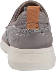 img 2 attached to 👞 Ultimate Comfort and Style: Skechers Doveno Hangout Canvas Loafer Medium
