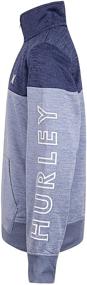 img 1 attached to Hurley Little Pullover Sweatshirt Heather Boys' Clothing