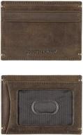 johnston murphy rfid weekender wallet logo