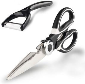 img 4 attached to Scissors Multifunctional Heavy Duty Ultra Sharp Vegetables