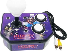 img 2 attached to 🕹️ Unleash Nostalgia with MSI Entertainment, Inc. Midway Classic Arcade Classics Volume 1 (Black)