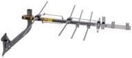 📡 enhanced rca outdoor yagi satellite hd antenna - 70 mile range, attic or roof mount, long range digital ota antenna for clear 4k 1080p reception logo