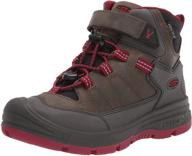 👞 keen boys' redwood height waterproof picante boots logo