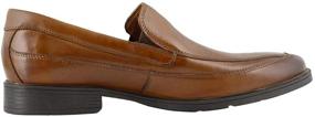 img 1 attached to 👞 Stylish and Comfortable: CLARKS Tilden Free Black Leather Men's Loafers & Slip-Ons