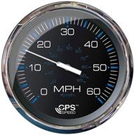 faria speedometer studded chesapeake stainl logo