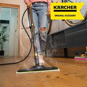 img 2 attached to 🧹 Enhance Your Cleaning Efficiency with Karcher SC Set featuring Floor Nozzle and Microfiber Cloth in White