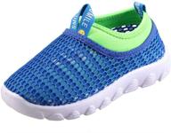 equick toddler blue sneakers u220scktwx - дышащие мальчики кроссовки, размер 29. логотип