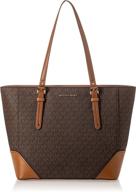 michael michael kors large brown women's handbags & wallets logo