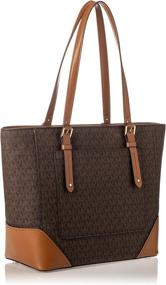 img 3 attached to MICHAEL Michael Kors Large Brown Women's Handbags & Wallets
