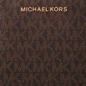 img 2 attached to MICHAEL Michael Kors Large Brown Women's Handbags & Wallets