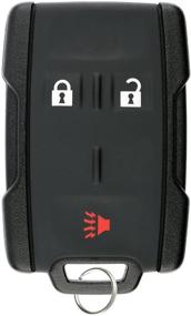 img 3 attached to KeylessOption бесключевой пульт дистанционного управления для автомобиля с сигнализацией 🔑 Chevy Colorado Silverado GMC Canyon Sierra M3N-32337100: безопасный доступ и повышенная защита