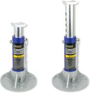 top-rated jackco 3 ton aluminum jack stands: high-quality, durable (1 pair) logo