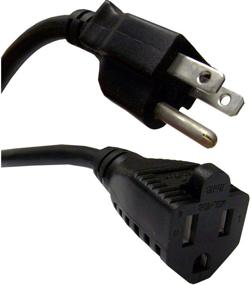 img 1 attached to Electric Extension Cord with Indoor/Outdoor Listing