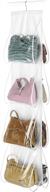 organize your handbags with the whitmor handbag file, clear логотип