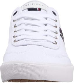 img 3 attached to Tommy Hilfiger Pandora White Medium Men's Shoes and Fashion Sneakers