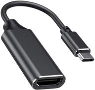 🔌 usb c to hdmi adapter - thunderbolt 3 compatible, 4k cable for macbook pro 2018/2017/2016, samsung note 9/s9/note 8/s8, huawei mate 20 & more logo