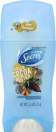 🌸 secret fresh invisible solid antiperspirant and deodorant - classic cocoa butter scent 2.6 oz - buy in bulk and save with pack of 4! logo