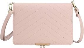 img 4 attached to KUKOO Crossbody Wallet Clutch Handbag Women's Handbags & Wallets in Crossbody Bags