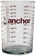 accurate 5 oz measuring glass set [pack of 6] – perfect for precision measurements logo