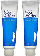 🦶 relieve arthritis & achy foot pain with 2 foot works healthy muscle creams logo