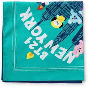img 2 attached to BT21 Character Bandana Headband Turquoise
