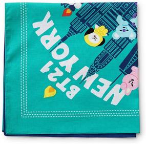 img 2 attached to Повязка на голову BT21 Character Bandana Бирюзовый