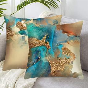 img 2 attached to Jasfura Printed Decorative Cushion 18X18Inch