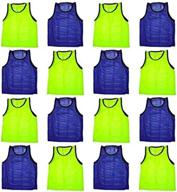 🏈 bluedot trading youth pinnie scrimmage vest for sports training логотип