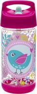 zak designs toddlerific 11 oz. reusable 👶 water bottle: the perfect tweet drinkware for little ones logo