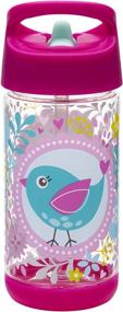 img 3 attached to Zak Designs Toddlerific 11 oz. Reusable 👶 Water Bottle: The Perfect Tweet Drinkware for Little Ones