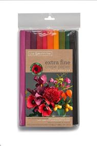 img 2 attached to 🌸 Lia Griffith PLG11027 Enchanted Garden Extra Fine Crepe Paper, 53.3 sq ft, Pack of 10